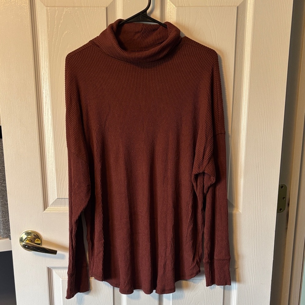Textured Turtleneck